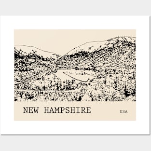 New Hampshire USA Posters and Art